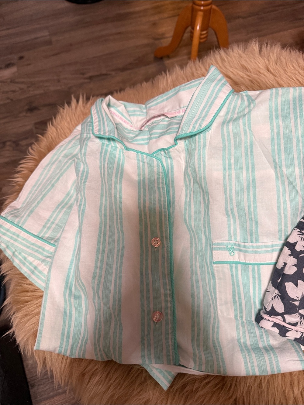 Victoria Secret Pajama Boxer Lot, Size Large